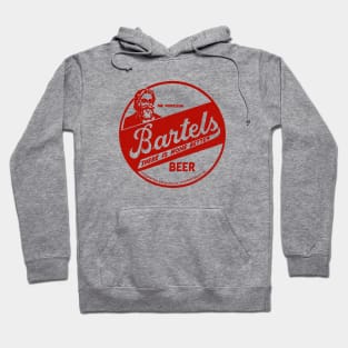 Retro Beer - Bartels Brewing Company, Edwardsville, PA 1889 Hoodie